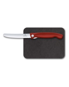 Нож кухонный Swiss Classic 6 7191 F1 110мм разделочная доска Victorinox