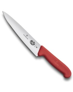 Нож разделочный 25 см красный Victorinox