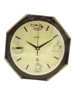 Часы настенные 22 см коричневые Apeyron