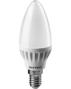 Лампа светодиодная E14 6W 6500K Свеча арт 617424 10 шт Онлайт