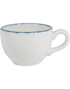 Чашка чайная Блю Дэппл 228мл 90х90х60мм фарфор белый синий Steelite