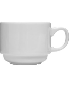 Чашка чайная Монако 170мл 70х70х65мм фарфор белый Steelite