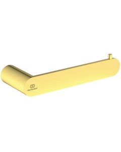 Держатель для туалетной бумаги CONCA без крышки шлифованное золото T4497A2 Ideal standard