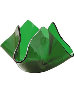 Подсвечник Флауа 10х10 см темно зеленый 3200457 Bdk-glass