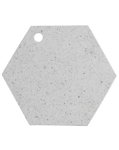Доска сервировочная из камня elements hexagonal 30 см Typhoon