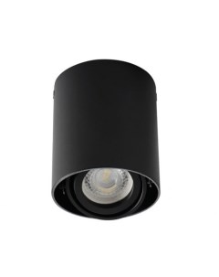 Накладной точечный светильник черный TOLEO DTO50 B GU10 Kanlux