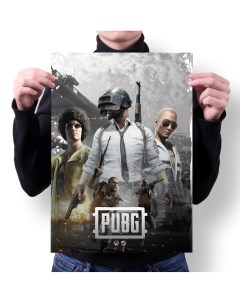 Плакат Принт А2 PUBG 7 Migom