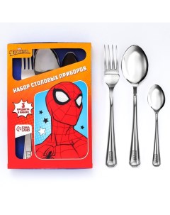 Набор детских столовых приборов 3 предмета Человек паук Marvel