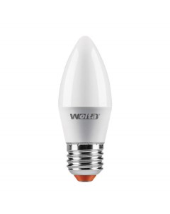 Лампа светодиодная E27 10W 6500K Свеча арт 681448 10 шт Wolta
