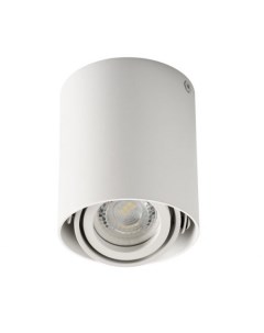 Накладной точечный светильник белый TOLEO DTO50 W GU10 Kanlux