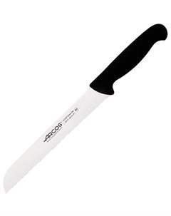 Нож для хлеба 2900 L 33 20 см черный Arcos