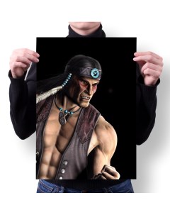 Плакат А4 Принт Mortal Kombat Мортал Комбат 23 Migom