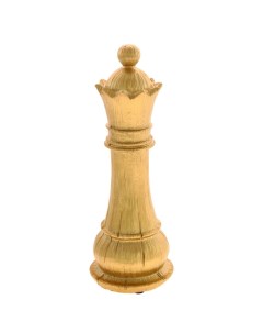 Фигурка декоративная пластик Шахматная королева 8х8х22см 749123 Alat home