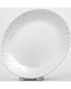 Тарелка маленькая стеклокерамика Утренний барокко 24см 131 21011 Olaff
