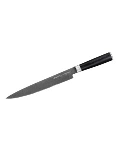Нож кухонный для нарезки 230мм Mo V Stonewash SM 0045B K Samura