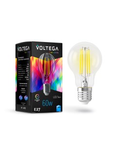 Лампочка светодиодная General purpose bulb E27 7W High CRI 7155 7W E27 Voltega