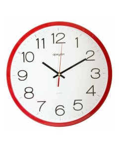 Часы настенные Офис 30 см красные Apeyron