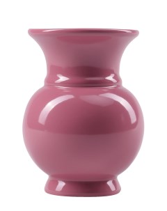 Ваза Бутон лиловый декоративная Ваза для цветов керамика для интерьера Груморо