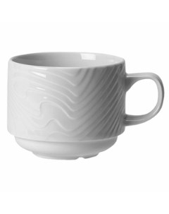 Чашка чайная Оптик 0 17 л 7 см белый фарфор 9118 C1021 Steelite
