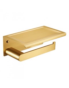 Держатель для туалетной бумаги Ultra MCU 963 GD настенный золото Milacio