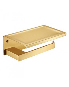 Держатель для туалетной бумаги Ultra MCU 953 GD настенный золото Milacio