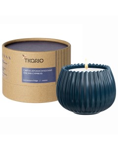 Свеча ароматическая Italian Cypress Edge синий 30 ч Tkano
