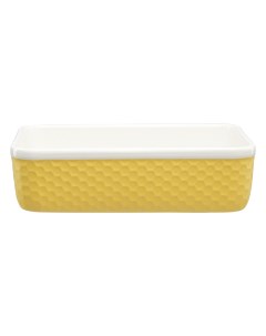 Блюдо для запекания Marshmallow 21 6х16 5 см лимонное Liberty jones