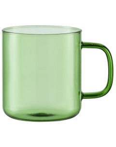 Чашка 350 мл зеленая стекло Smart solutions