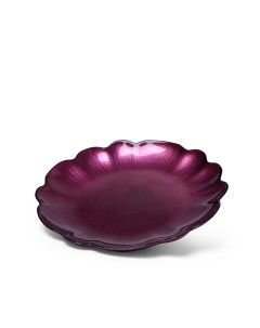 Тарелка Granada 21см стекло пурпурный 3841_ Fissman