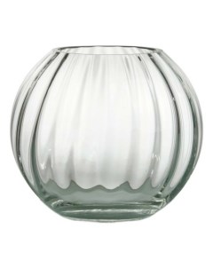 Ваза шар стеклянная для декора 18 см прозрачная Неман