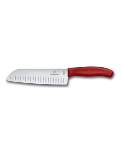 Нож кухонный Swiss Classic 6 8521 17B стальной сантоку 170мм Victorinox