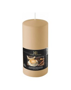 Свеча столб ароматическая Капучино 12 см Kukina raffinata