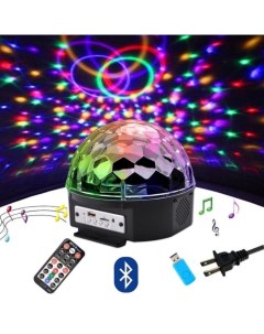 Диско светильник с воспроизведением MP3 через bluetooth или флешку Космос