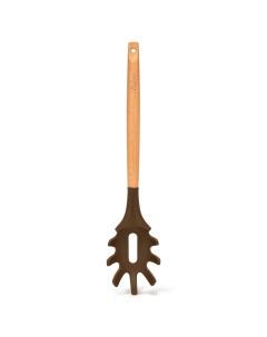 Ложка для спагетти Chef s tools 32 5см силикон дерево 1462_ Fissman