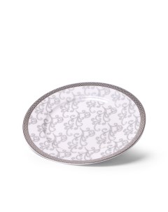 Набор тарелок Platina 12 штук Тарелка 21см фарфор белый 3883_ Fissman