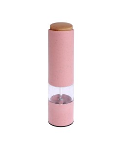 Home Мельница электрическая LET 003 пластик от батареек розовая Luazon
