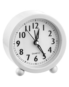 Часы PF TC 020 Quartz часы будильник PF TC 020 круглые диам 10 см белые Perfeo
