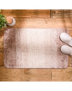 Мягкий коврик Listado для ванной комнаты 50х80 см цвет бежевый Verran