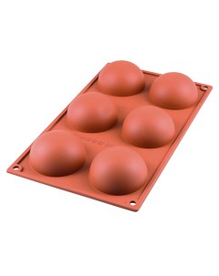 Форма для приготовления пирожных half sphere 18 5 х 33 5 см силиконовая Silikomart