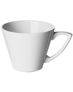 Чашка чайная Монако Вайт 340мл 110х110х90мм фарфор белый Steelite