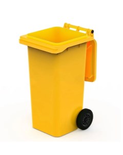 Мусорный контейнер для бытовых отходов 120 л в ассортименте Iplast