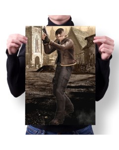 Плакат А3 Принт Resident Evil Резидент Эвил 3 Migom