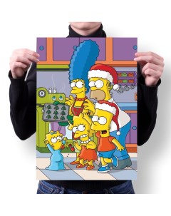 Плакат А1 Принт Simpsons Симпсоны 11 Migom