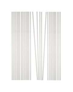 Фибровые палочки для ароматического Аромадиффузор а белые 22 см 30 шт Venew
