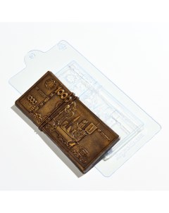 Форма для шоколада пластиковая 1000 рублей купюра плитка Anymolds