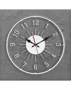 Часы настенные серия Интерьер Лофт 1 плавный ход d 39 см Соломон