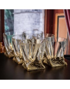 Набор из 6 х бокалов для виски ручная работа охота на кабана Город подарков