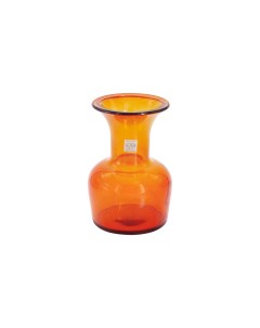 Ваза Enea 20см оранжевая стекло VSM 5650 DB08_ San miguel