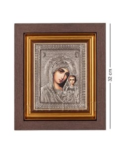 Панно Икона Пресвятая дева Мария 26x32x4 5 см Art east