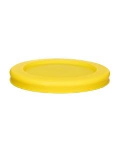 Крышка для стеклянного контейнера круглая желтая Smart solutions